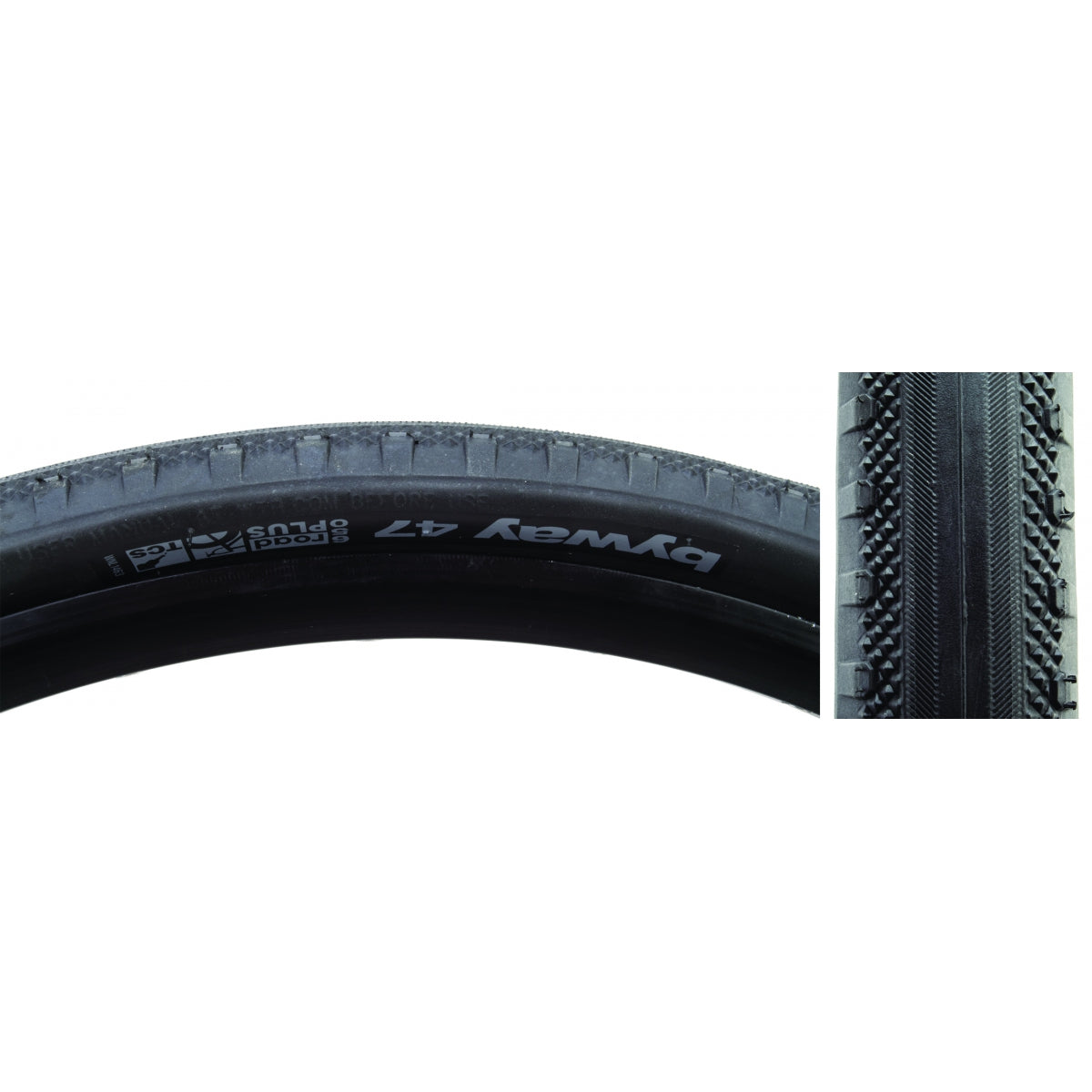 Tire Wtb Byway 650B 47 27.5X1.85 Black/Bk Road Tcs Fold