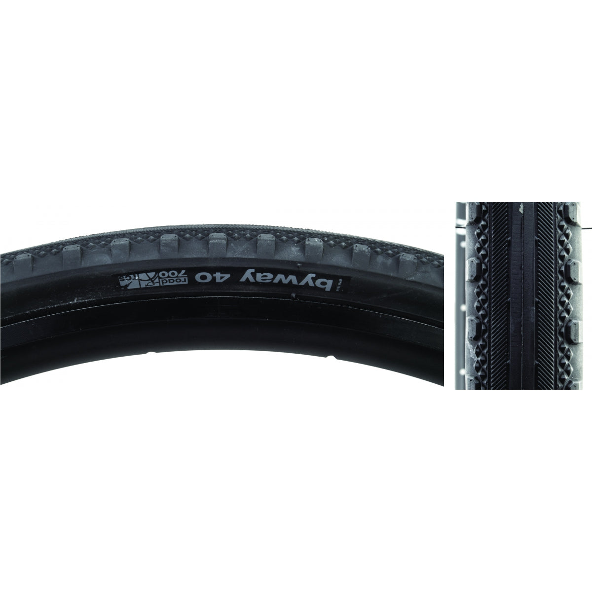 Tire Wtb Byway 700X40 Black/Bk Road Tcs Fold