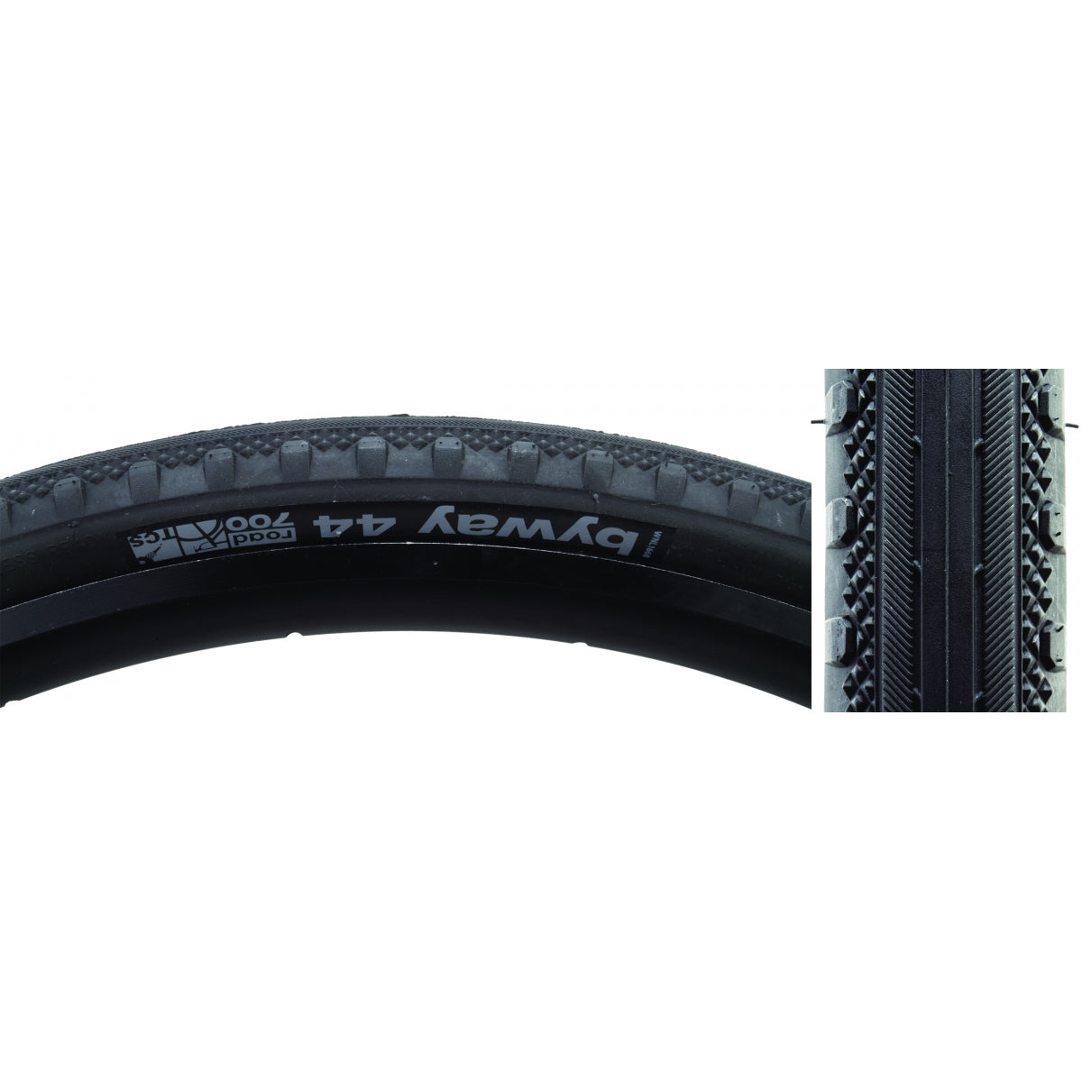 Tire Wtb Byway 700X44 Black/Bk Road Tcs Fold