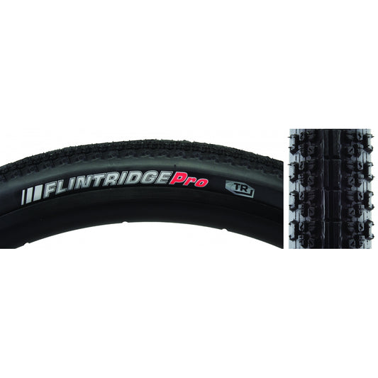 Tire Ken Flintridge Pro 700X40 Black/Bk/Ref-Hp Dtc/Tr/Tr/120 Fold 50Psi