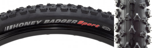 Tire Ken Honey Badger Sport 27.5X2.2 Black/Bk Dtc/60 Wire 50Psi