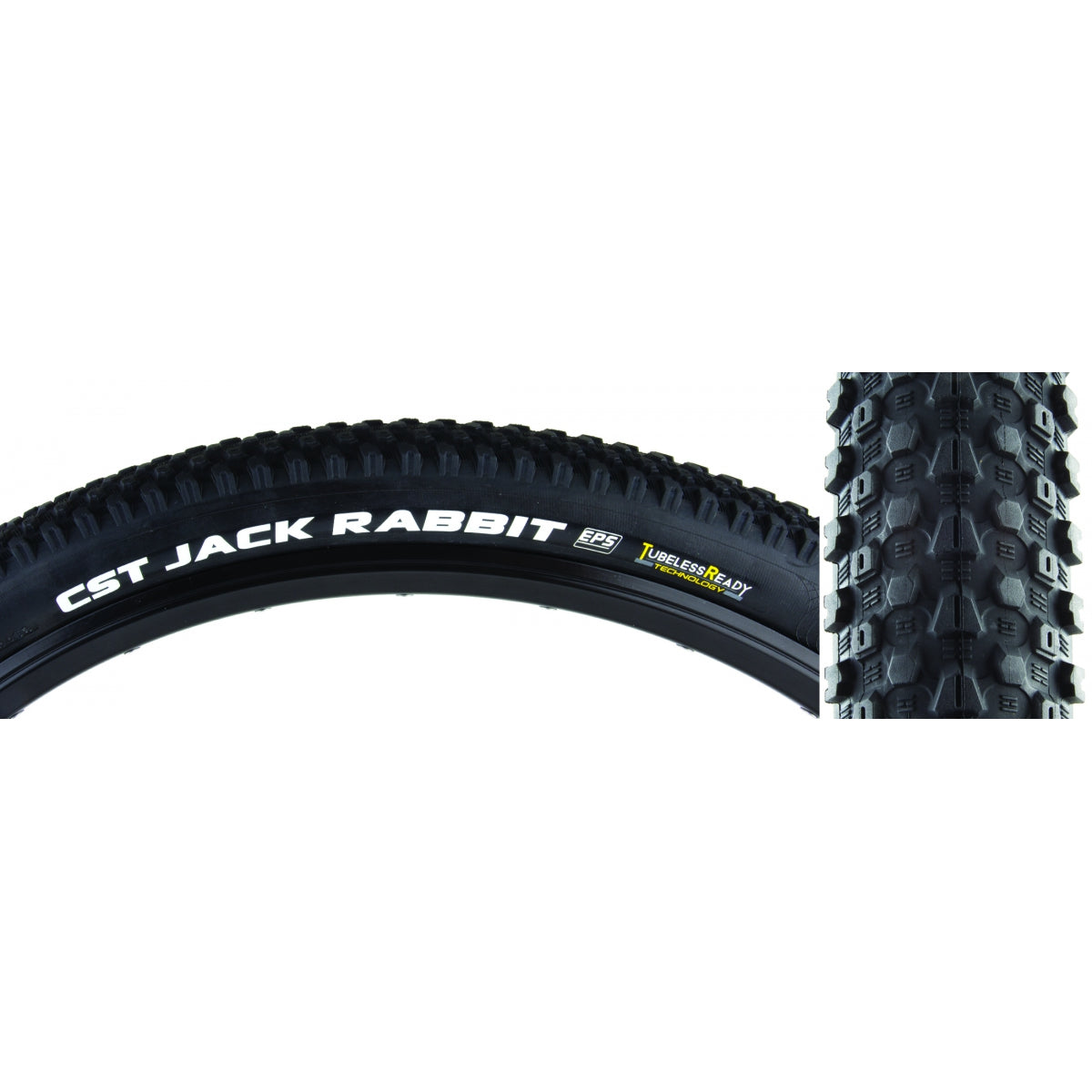 Tire Cstp Jackrabbit 26X2.0 Black Fold Dc/Eps/Tr 120Tpi