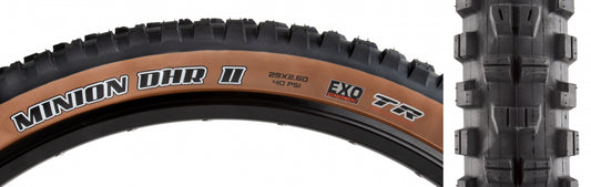 Tire Max Minion Dhr Ii 27.5X2.4 Black/Sk Fold/60 Exo/Tr/Wt/Dsk