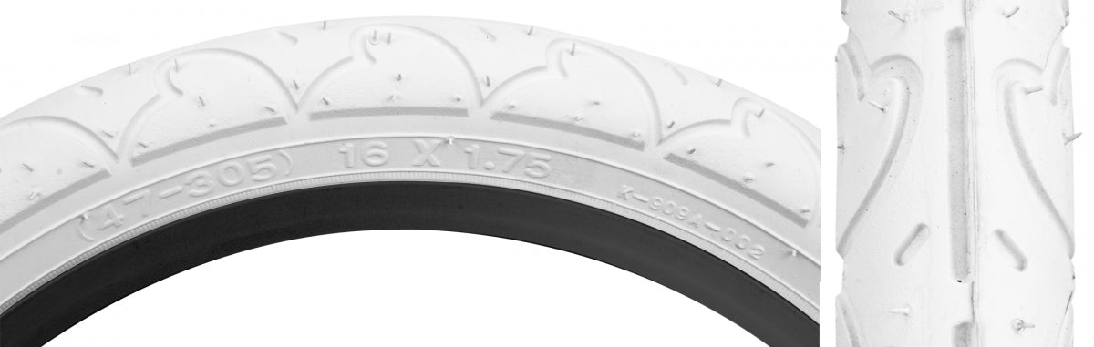 Tire Sunlite 16X1.75 Wh/Wh Pc K909A Wire
