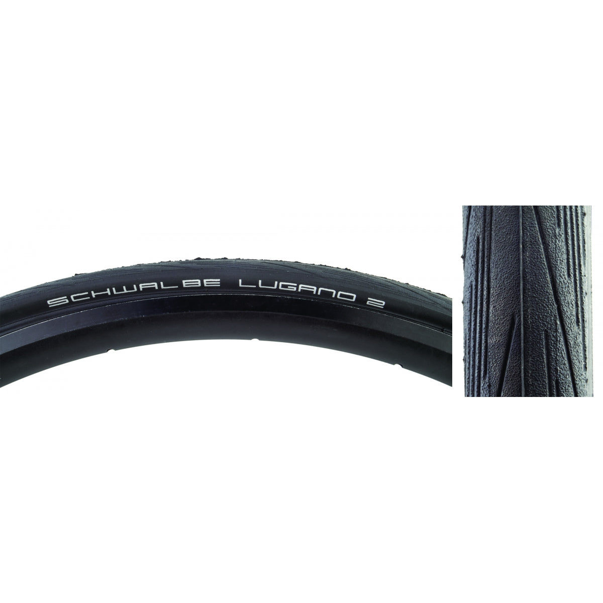 Tire Swb Lugano Ii 700X23 Active Lite K-Guard Black/Bsk Silica Wire