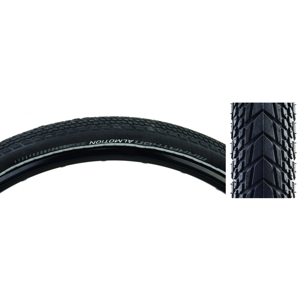 Tire Swb Marathon Almotion 28X2.15 Evo Micro R-Guard Black/Bsk/Ref Addix E25 Tlr Fold