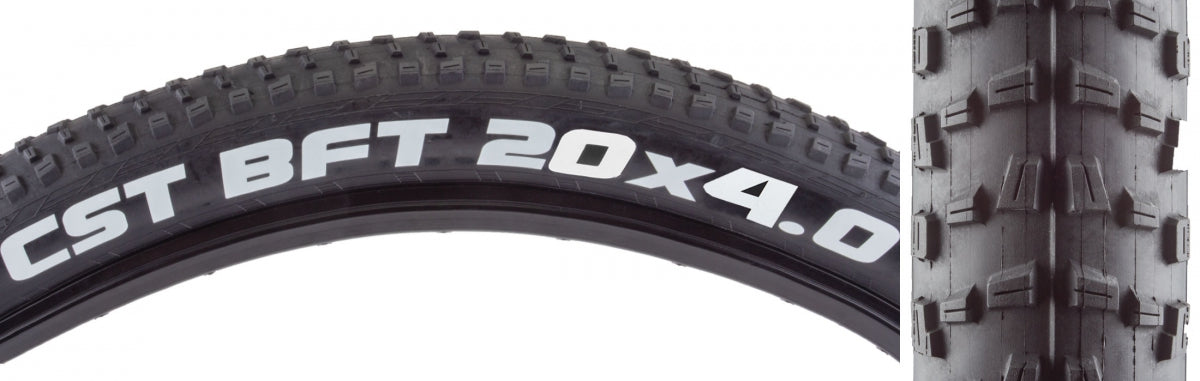 Tire Cstp Bft+ 20X4.0 Black/Bk Wire Sc