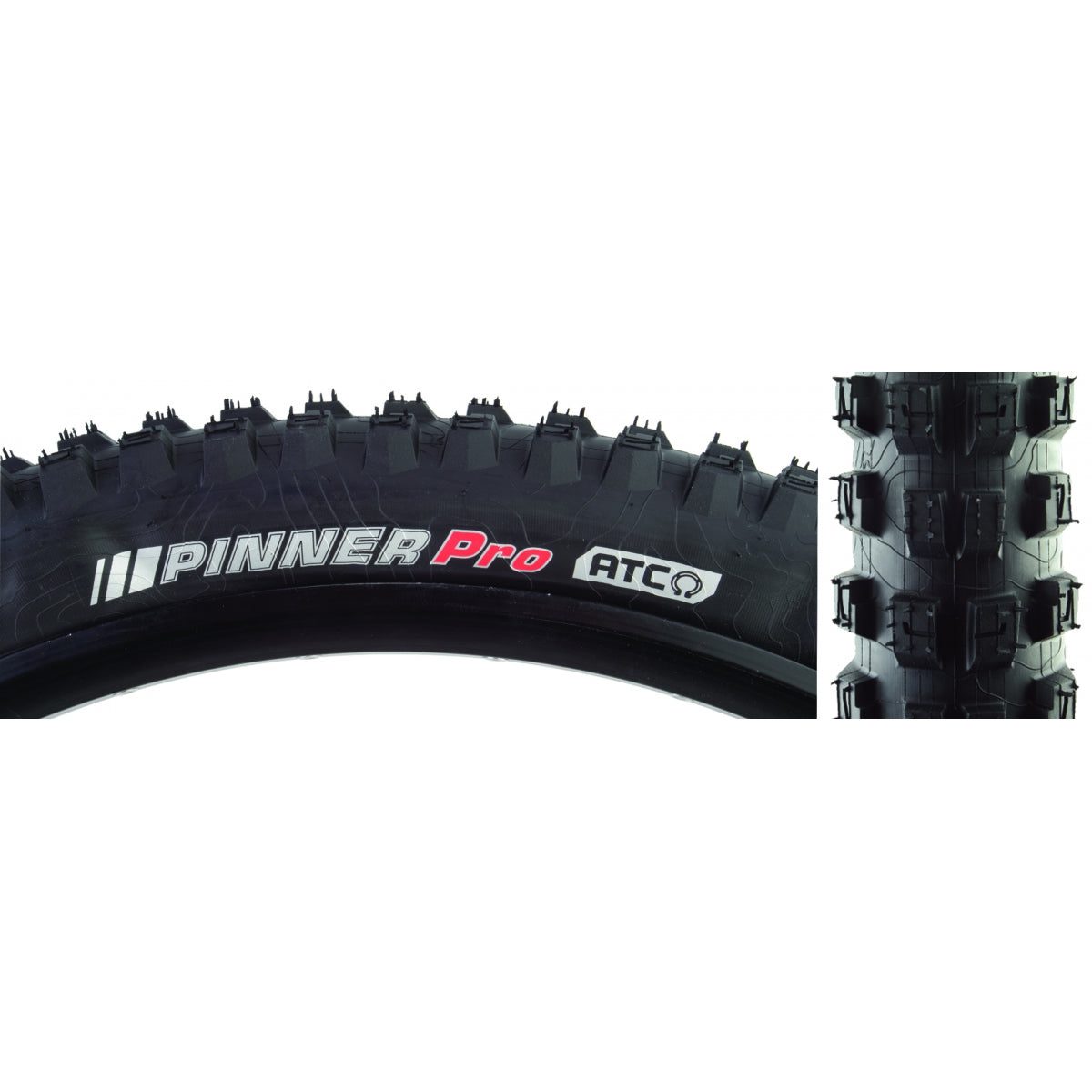 Kenda Pinner Pro Tire - 29 x 2.4, Tubeless, Folding, Black, ATC