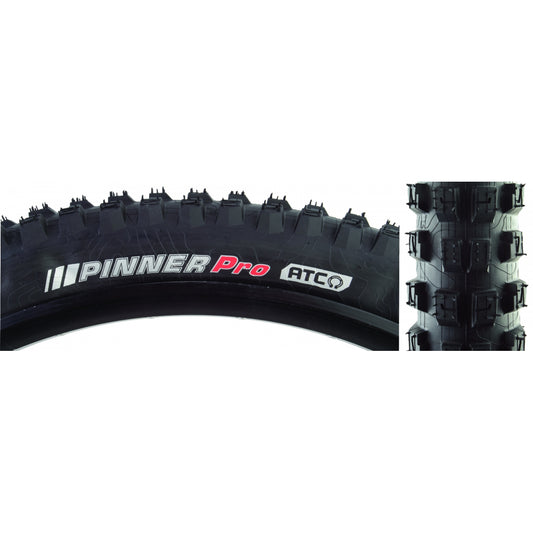 Tire Ken Pinner Pro 27.5X2.4 Black/Bk Dual-Layer/Atc/Tlr/60 Fold __Psi