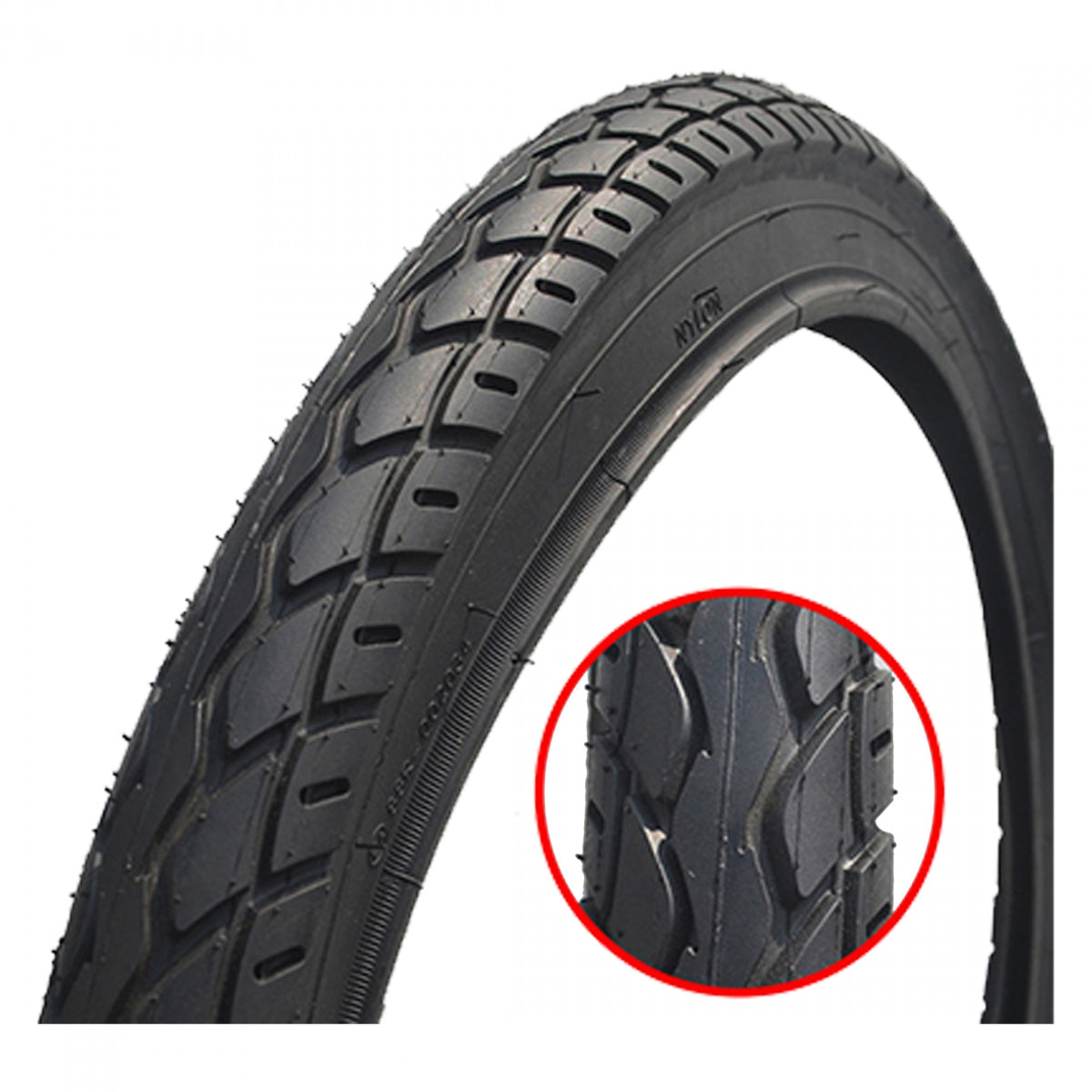 Tire Sunlite 18X1.75 Black/Bk Urban K924 Wire