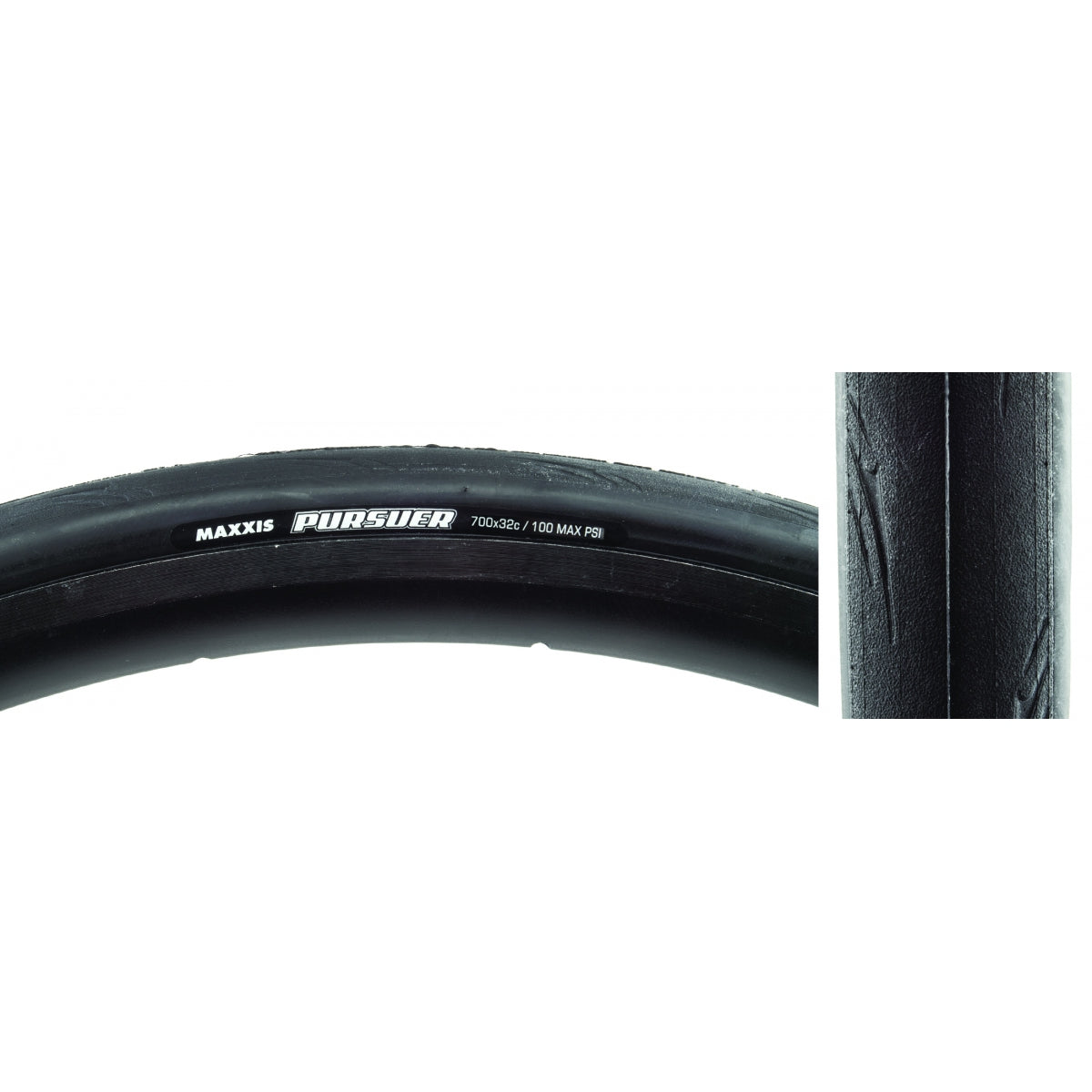 Tire Max Pursuer 700X32 Black Fold/60 Sc