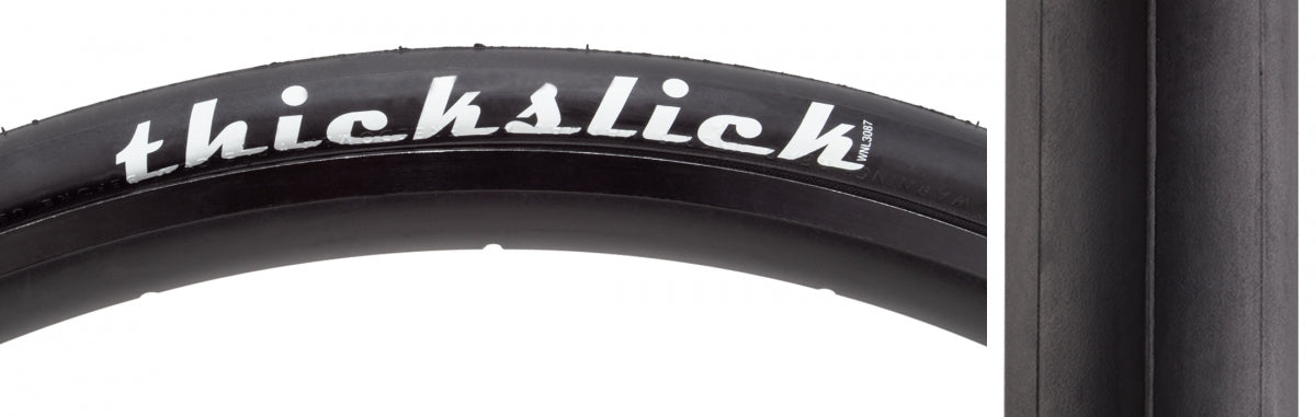 Tire Pure Thickslick 700X25 Comp Wire Black
