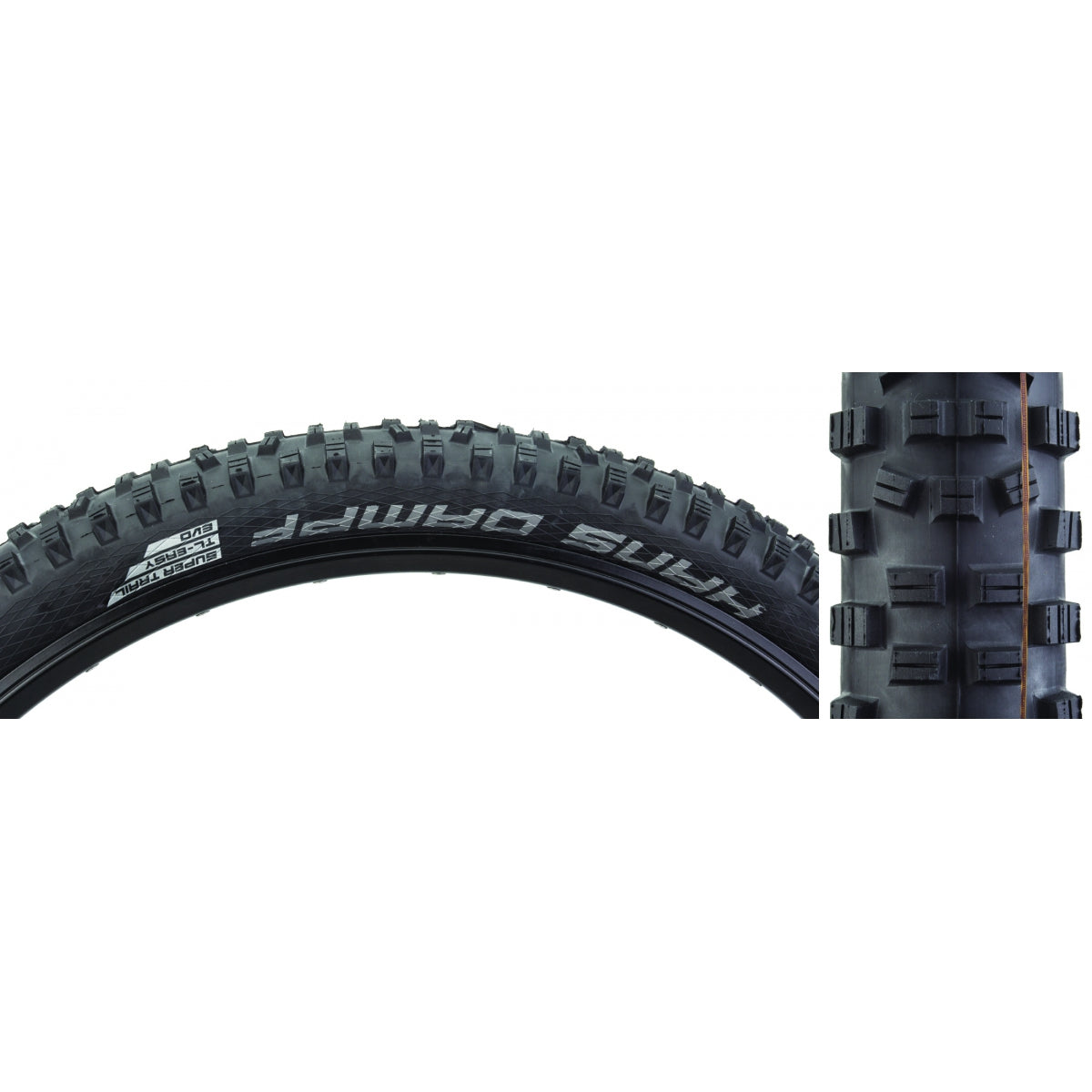 Tire Swb Hans Dampf 27.5X2.35 Evo S-Trail Black/Bsk Addix Soft Tlr Fold
