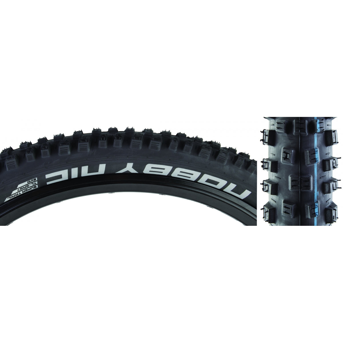 Tire Swb Nobby Nic 27.5X2.6 Evo S-Trail Black/Bsk Addix Sp-Grip Tlr Fold
