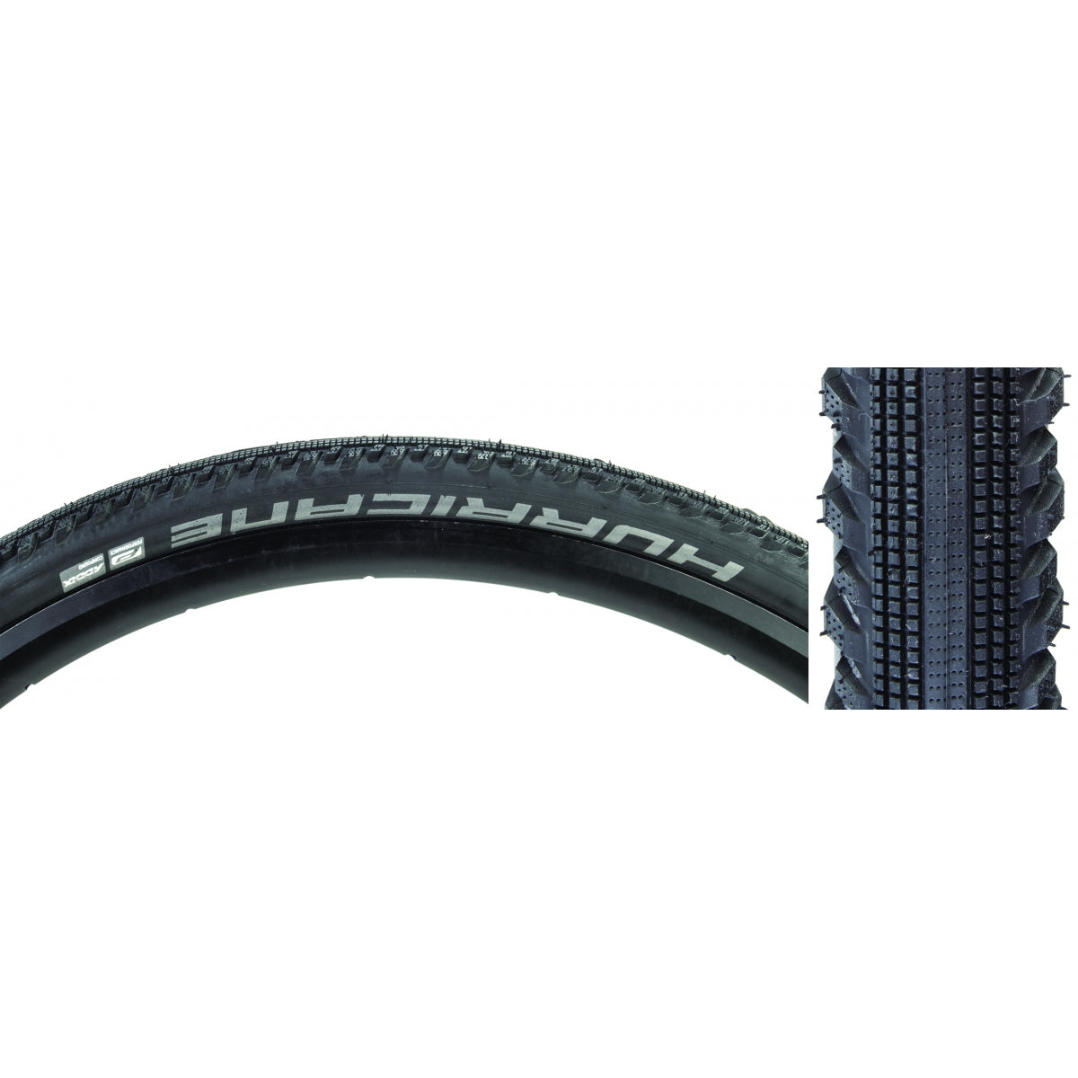 Tire Swb Hurricane 700X40 Perf Black/Bsk Addix Wire