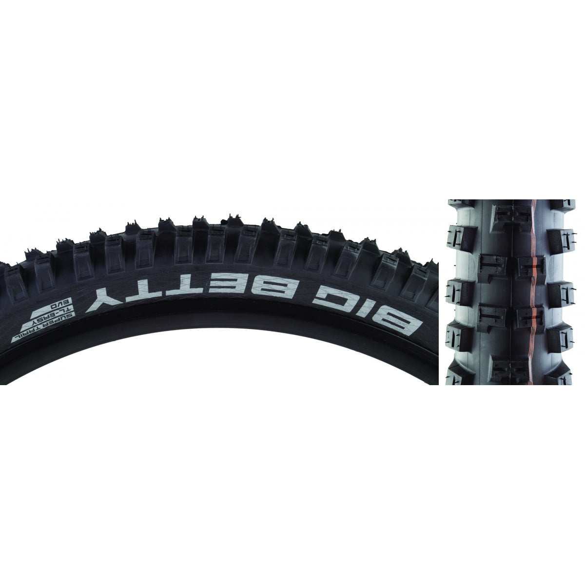 Tire Swb Big Betty Evo 27.5X2.6 S-Trail Black/Bsk Addix Soft Tlr Fold
