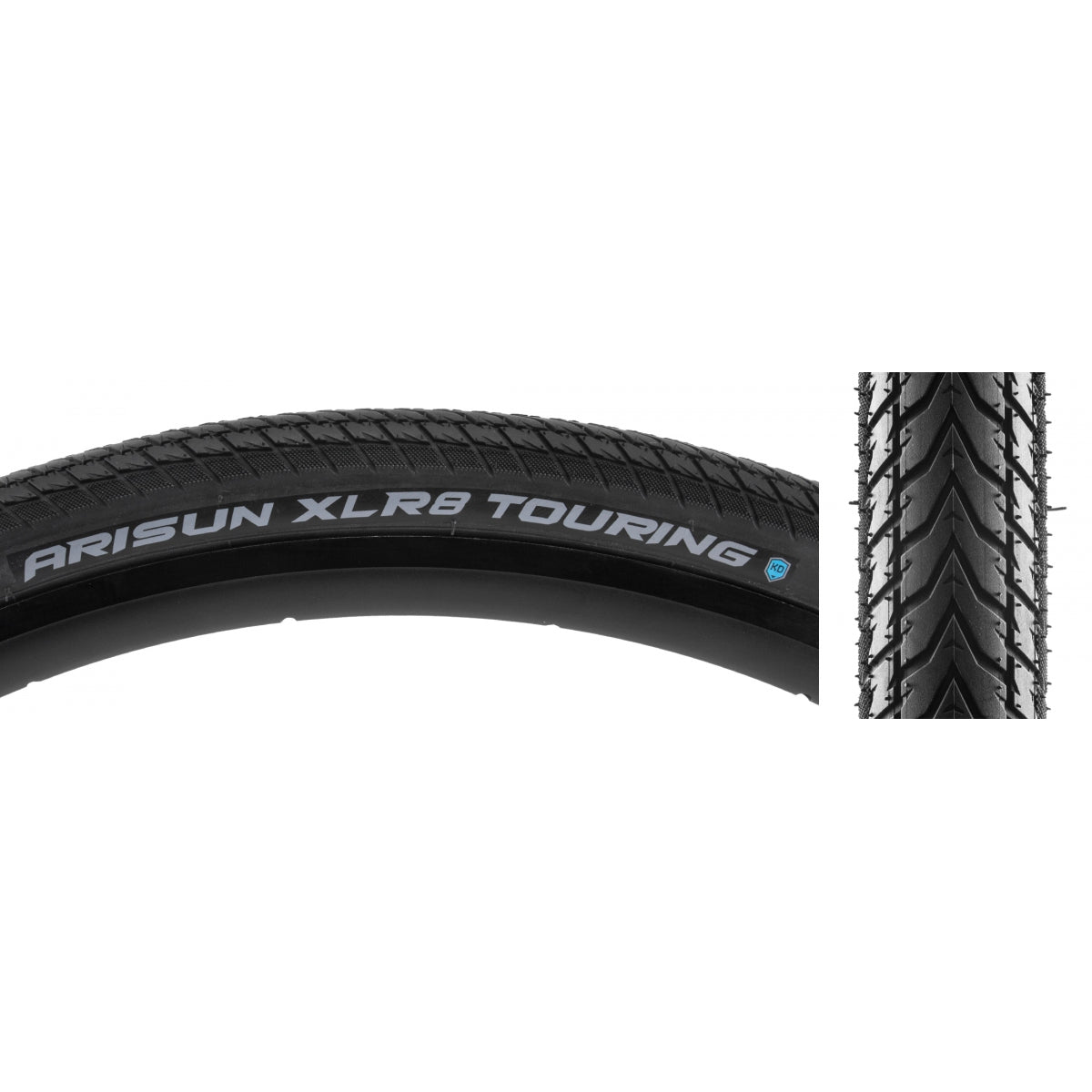 Tire Arisun Xlr8 Sentinel 700X38 Black/Ref Wire/60  Pd/Rsd