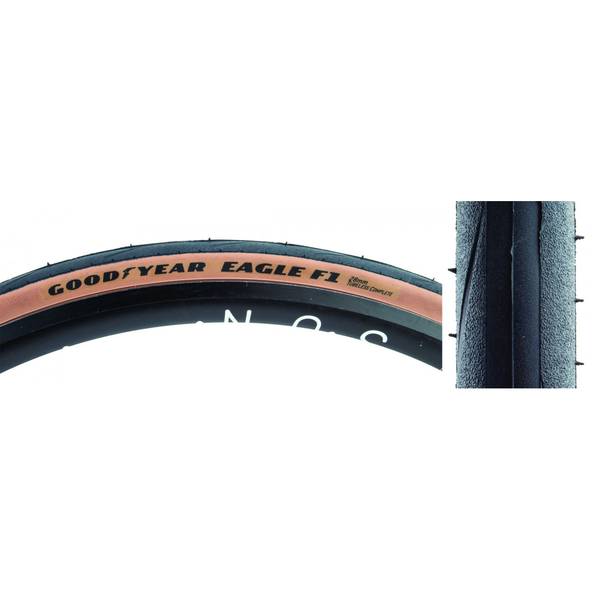Tire Goodyear Eagle F1 700X28 Black/Ysk Fold Tc/Gsr/Rsh/Dit