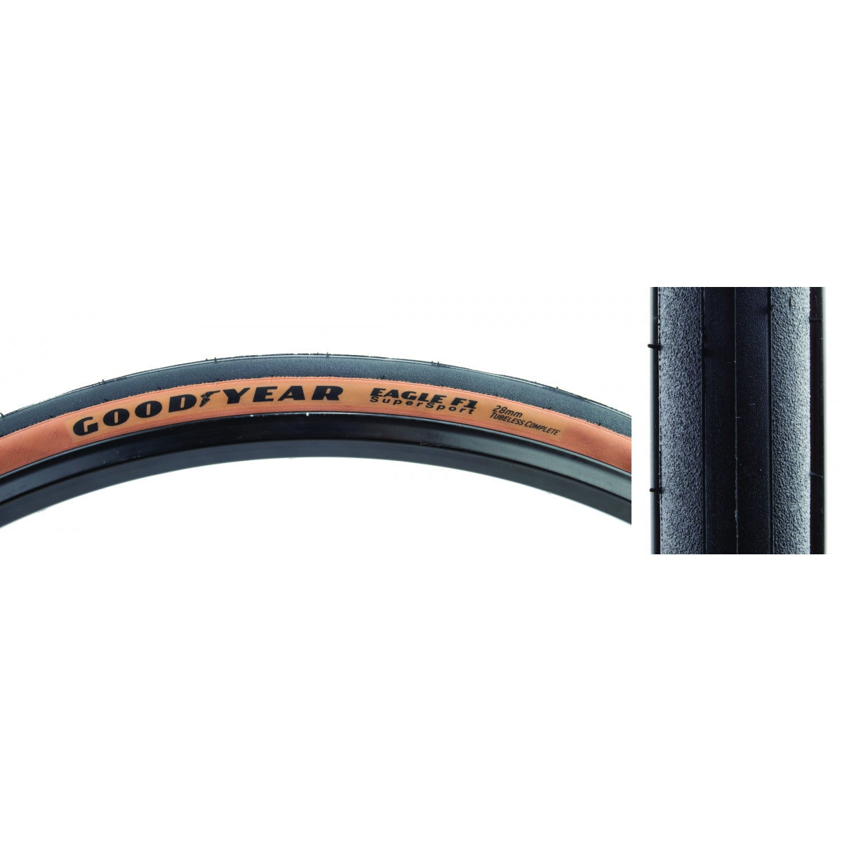Tire Goodyear Eagle F1 Supersport 700X28 Black/Ysk Fold Tc/Gsr/Rsh/Otc