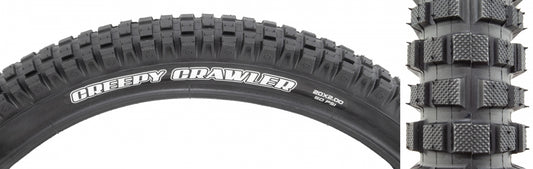 Tire Max Creepycrawler F (Iso 406) 20X2.0 Black Wire/60 Sc/St