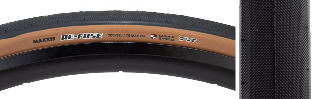 Tire Max Refuse 700X32 Black/Dsk Fold/60 Ms/Tr