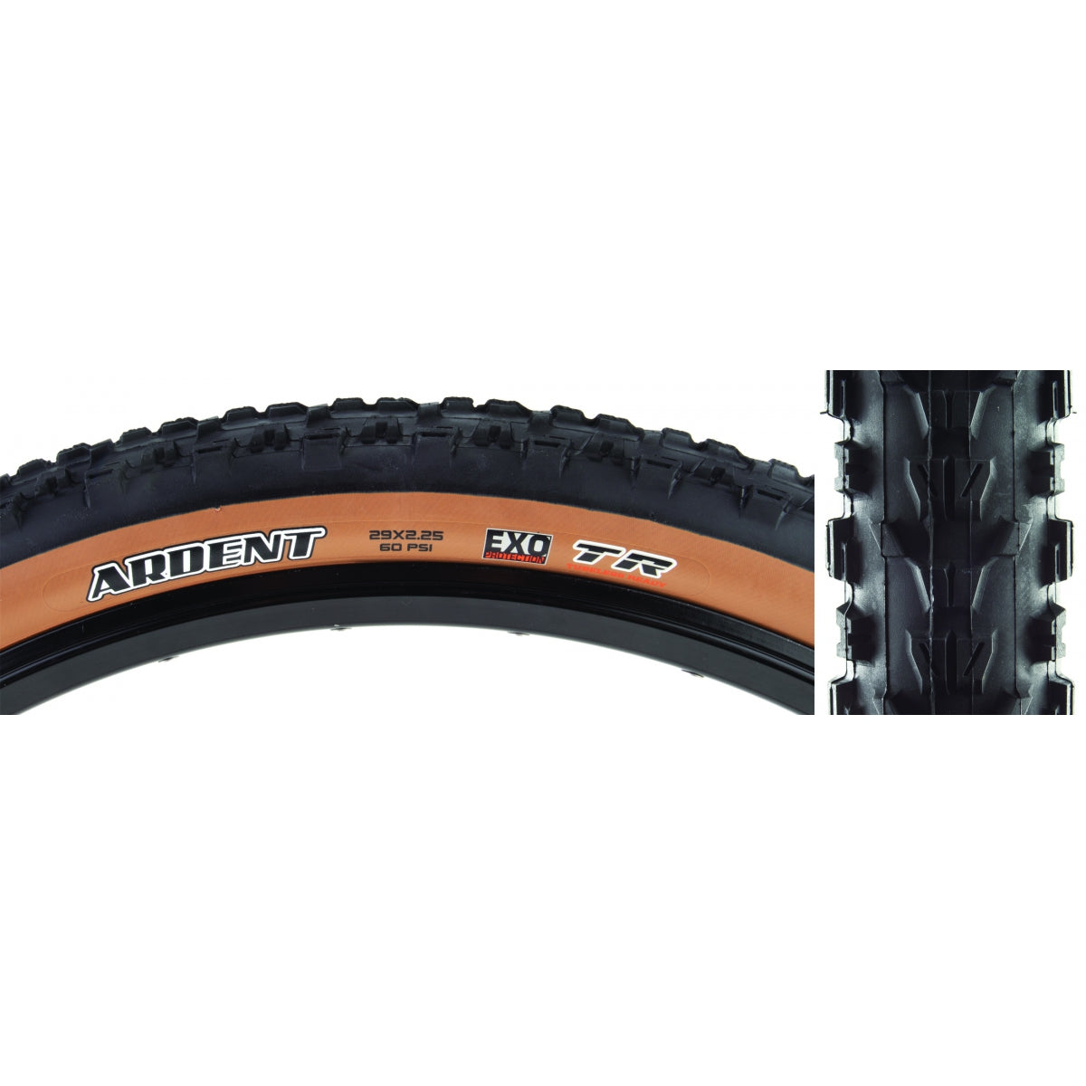 Tire Max Ardent 29X2.25 Black/Dsk Fold/60 Dc/Exo/Tr