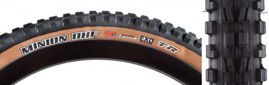 Tire Max Minion Dhf 27.5X2.3 Black/Dsk Fold/60 3Ct/Exo/Tr/Dtw