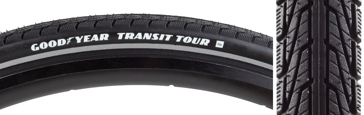 Tire Goodyear Transit Tour 700X35 Black/Ref Wire Dyc