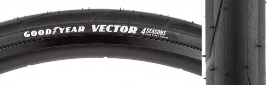 Tire Goodyear Vector 4Seasons 700X28 Black Fold Gsr/Rsh/Dit