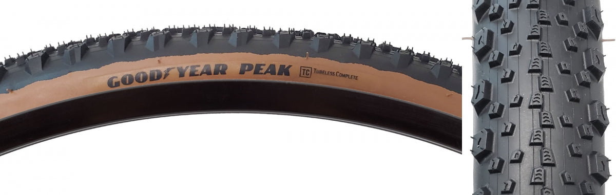 Tire Goodyear Peak Ultimate 700X40 Black/Tan Fold Tc/Dat/Mwl/E25