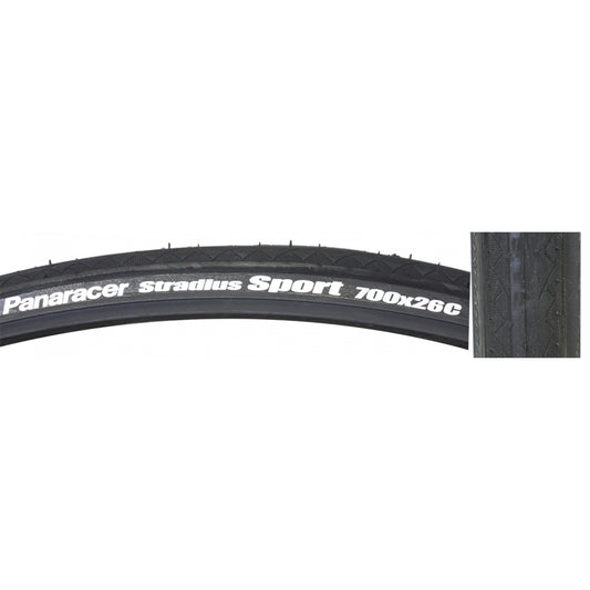 Tire Pan Stradius Sport 700X26 Wire Black/Bk