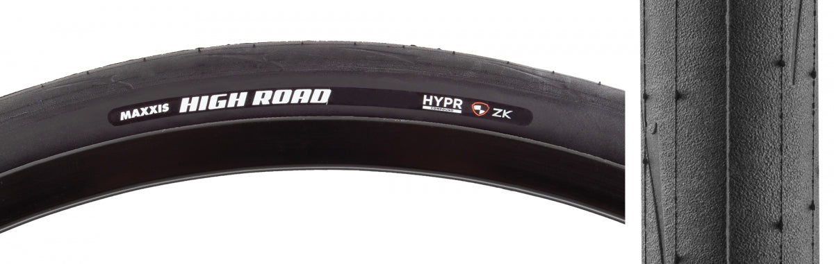 Tire Max High Road 700X25 Black Fold/170 Hypr/One70/Zk