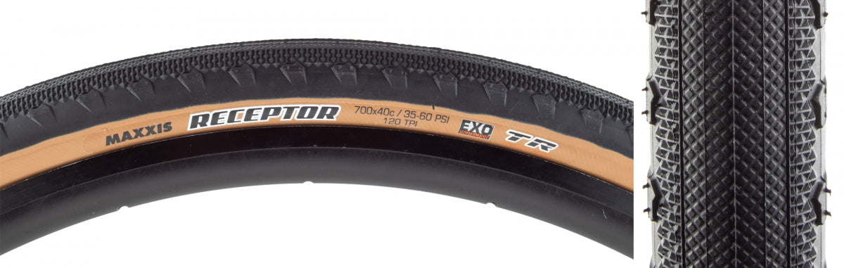 Tire Max Receptor 700X40 Black Fold/120 Exo/Tr/Dtw