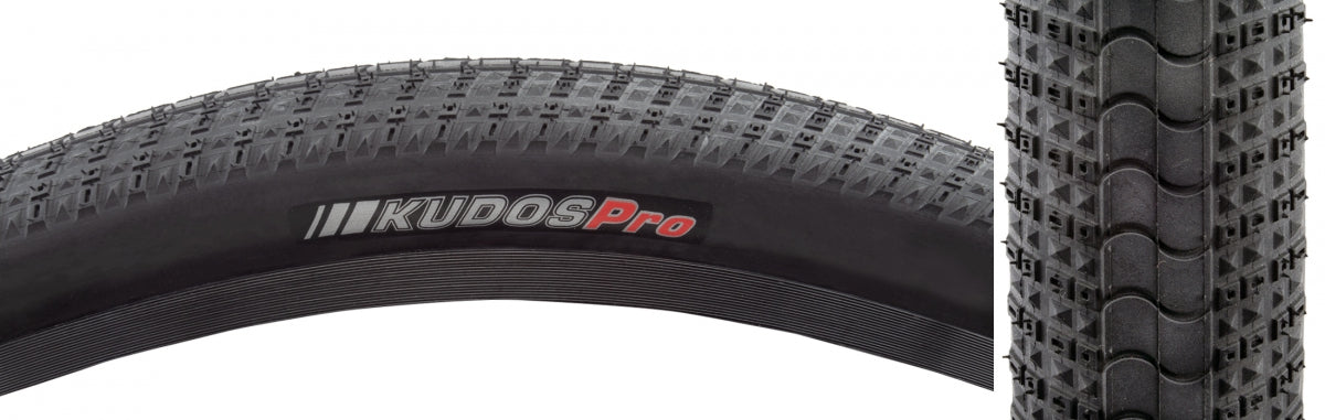 Tire Ken Kudos Pro 20X1.95 Black/Bk Src/120 Fold 100Psi