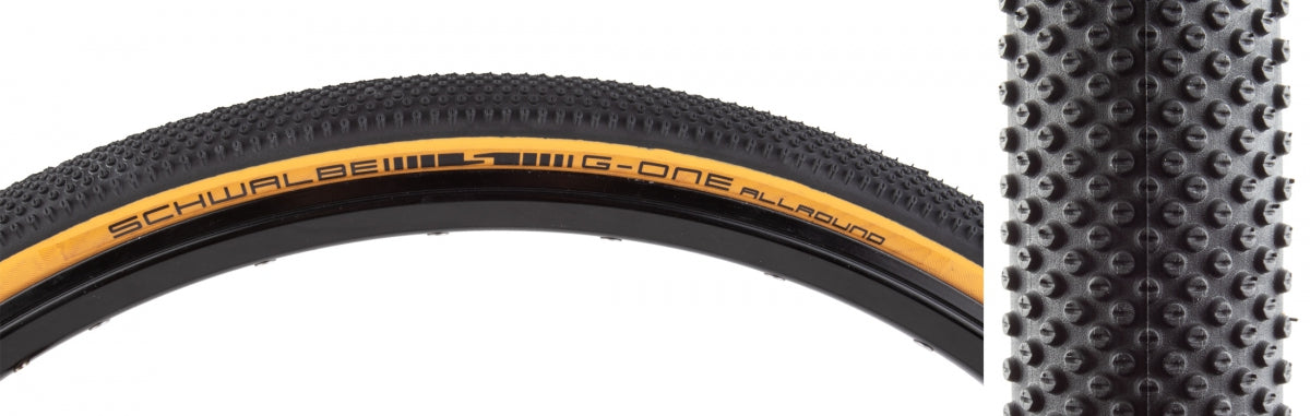 Tire Swb G-One Allround 700X38 Perf R-Guard Black/Ysk E25 Tlr Addix Fold