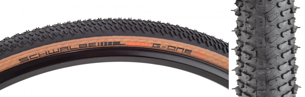 Tire Swb G-One R 700X40 Evo S-Race V-Guard Black/Ysk Addix Tlr Fold