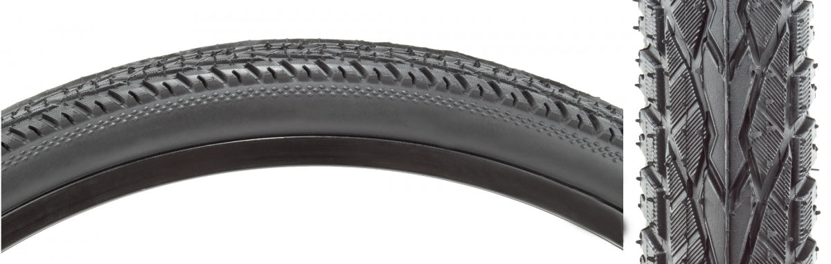 Tire Sunlite Utilit 26X1.95 Black/Bk Trekking H5113 Wire