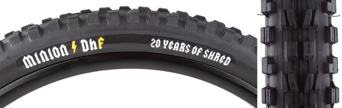 Tire Max Minion Dhf 27.5X2.5 Black Fold/60 3T/Exo/Tr 20Yl