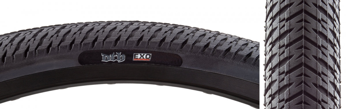 Tire Max Dth 20X1.75 Black Wire/120 Dc/Exo