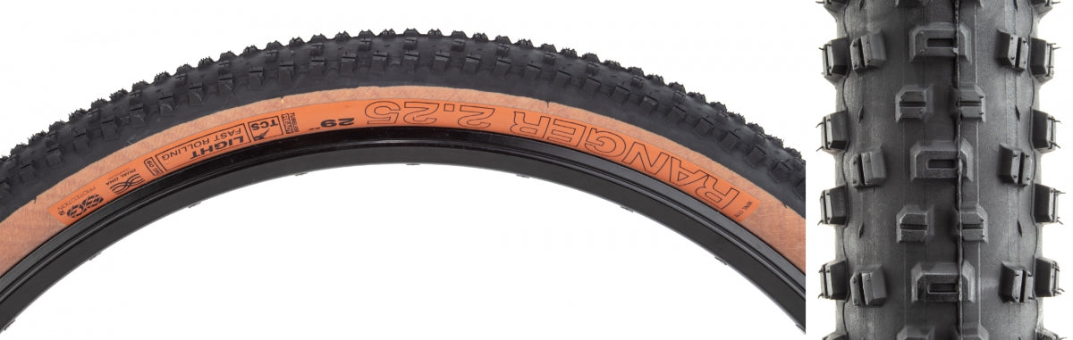 Tire Wtb Ranger 29X2.25 Black/Tan Light Fr Tcs/60/Dual-Dna/Sg2 Fold