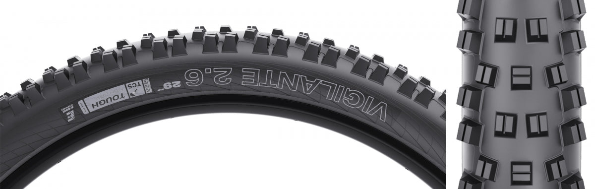 Tire Wtb Vigilante 29X2.6 Black/Bk Tough Hg Tcs/60/Tt Fold E25