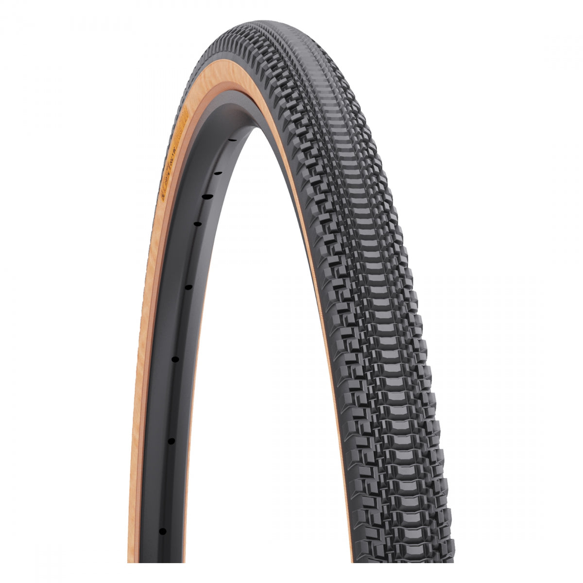 Tire Wtb Vulpine 700X40 Black/Tan Light Fr Tcs/60/Dual-Dna Fold