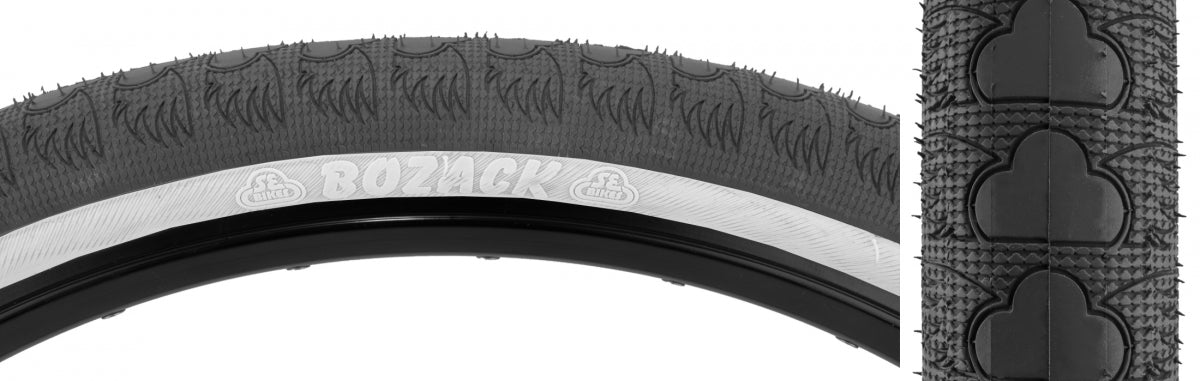 Tire Se Bikes Se Bozack 29X2.4 Black/Wh Wire/27/Mpc