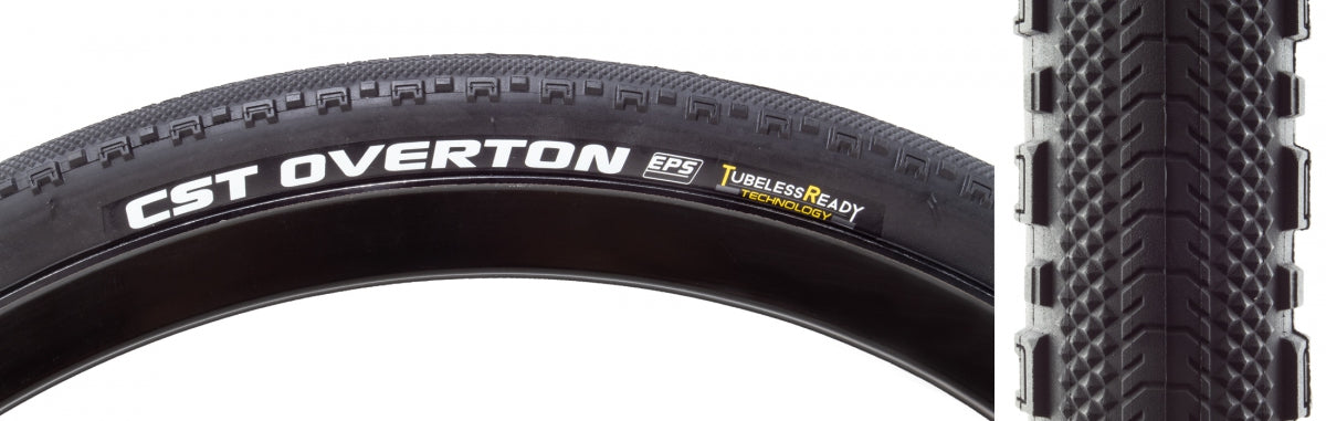 Tire Cstp Overton 700X40 Black/Bk Fold Dc/Eps/Tr