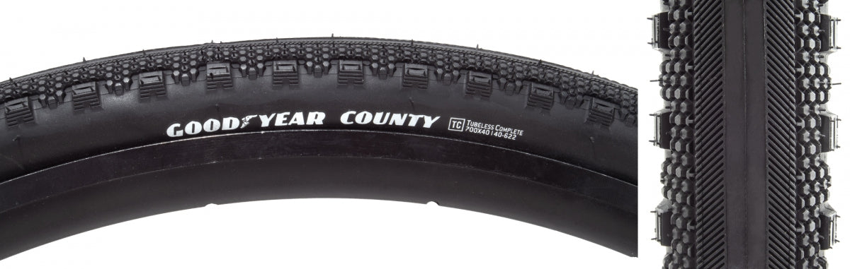 Tire Goodyear County Ultimate 700X40 Black Fold Tc