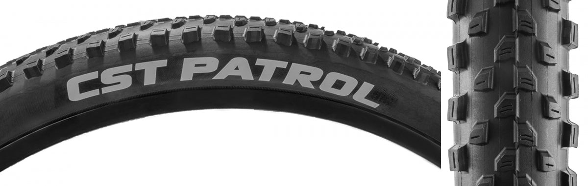 Tire Cstp Patrol 20X2.3 Black/Bsk Wire