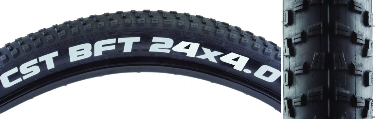 Tire Cstp Bft+ 24X4.0 Black/Bk Wire Sc