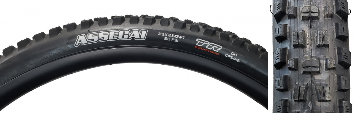 Tire Max Assegai 29X2.5 Black Wire/60X2 Bikepark/Dh/Tr/Wt