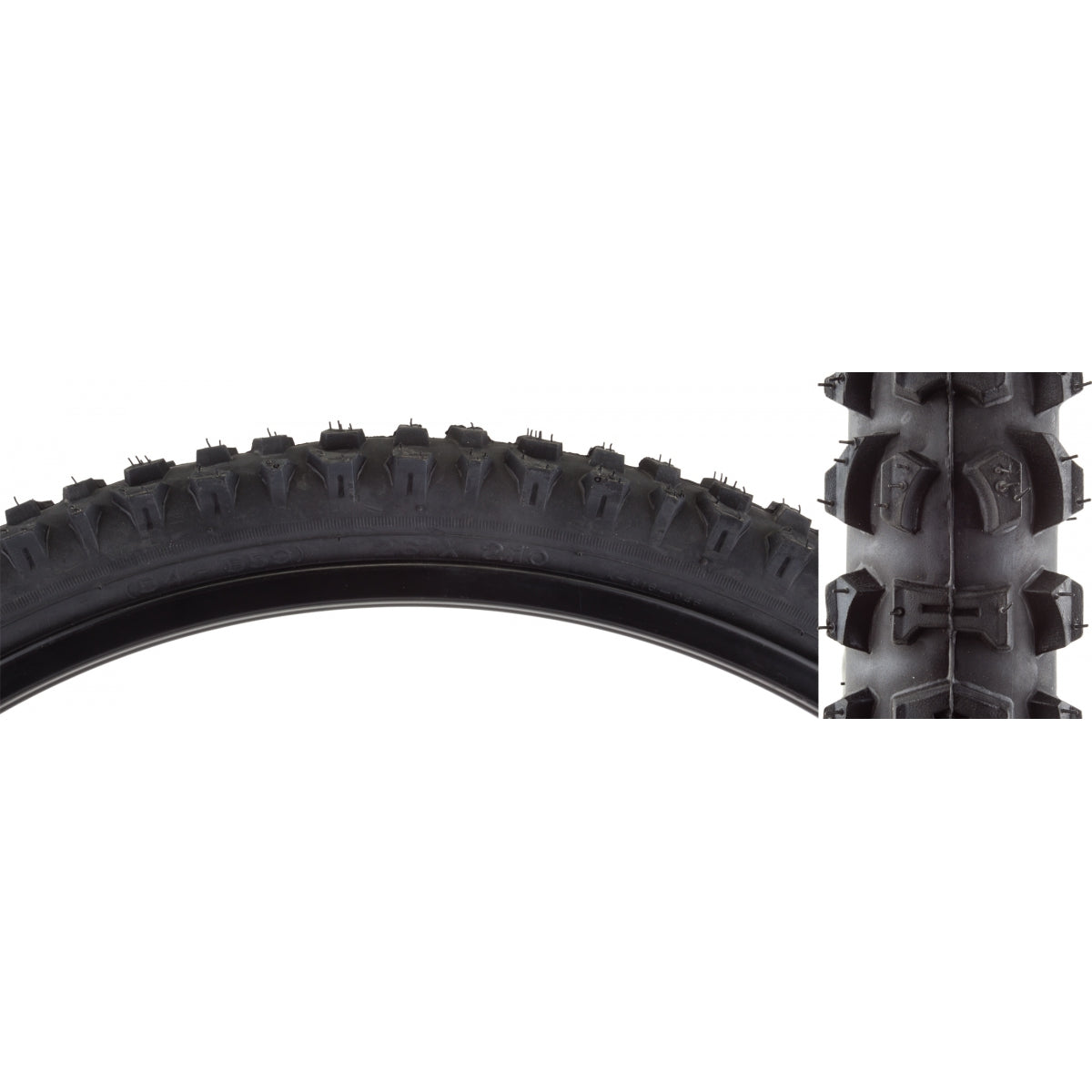 Tire Sunlite 26X2.1 Black/Bk Smoke K816 Wire