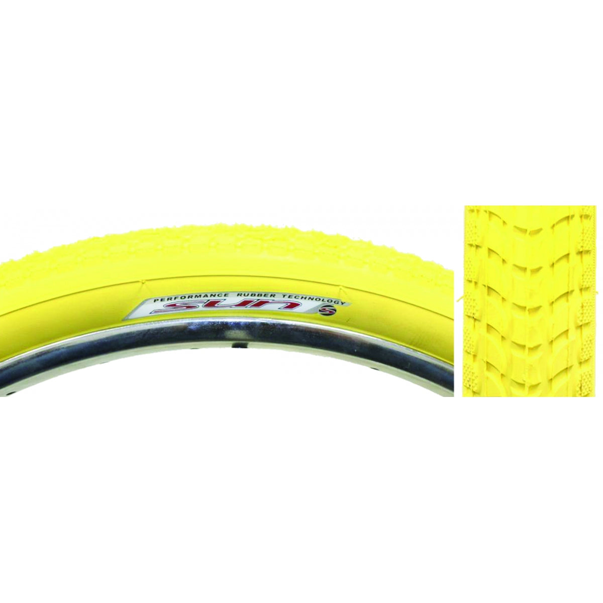 Tire Sunlite 26X2.125 Yl/Yl Cruiser K927W/Sun Logo Komfort Wire